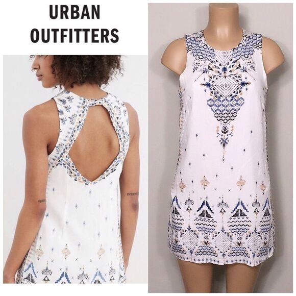 Runs small. Urban Outfitters White dress. NWOT - Picture 1 of 7
